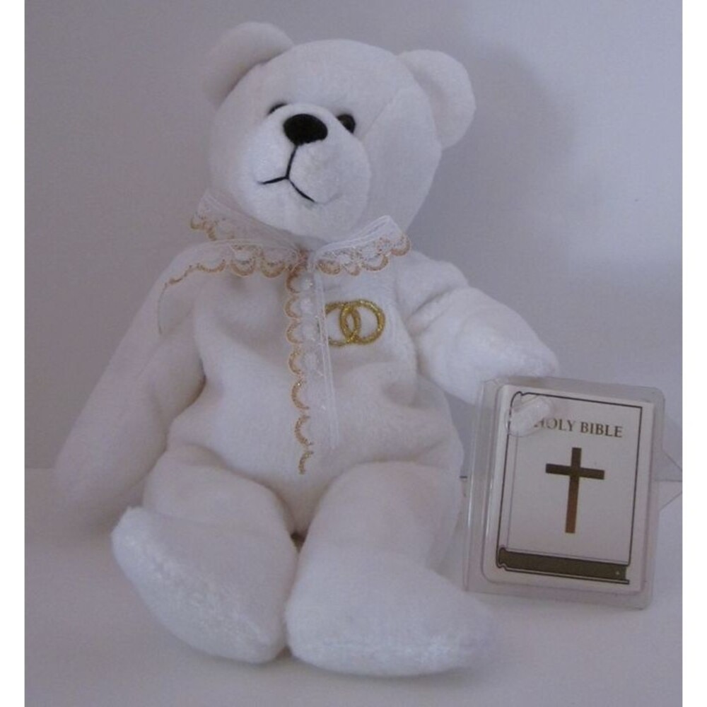 Holy Bears - Unity Marriage - 1999 Retired - New w/ Original Tags in Protector!